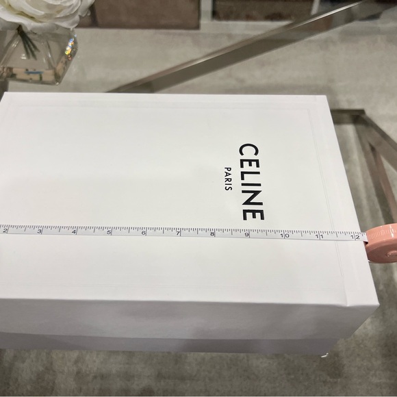 Celine empty shoe box with heel tip - Picture 7 of 8